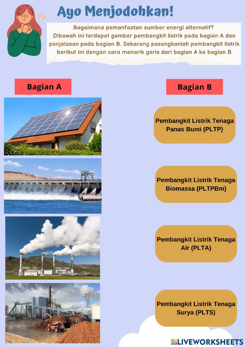 E-LKPD Materi Sumber Energi Alternatif Kelas 4