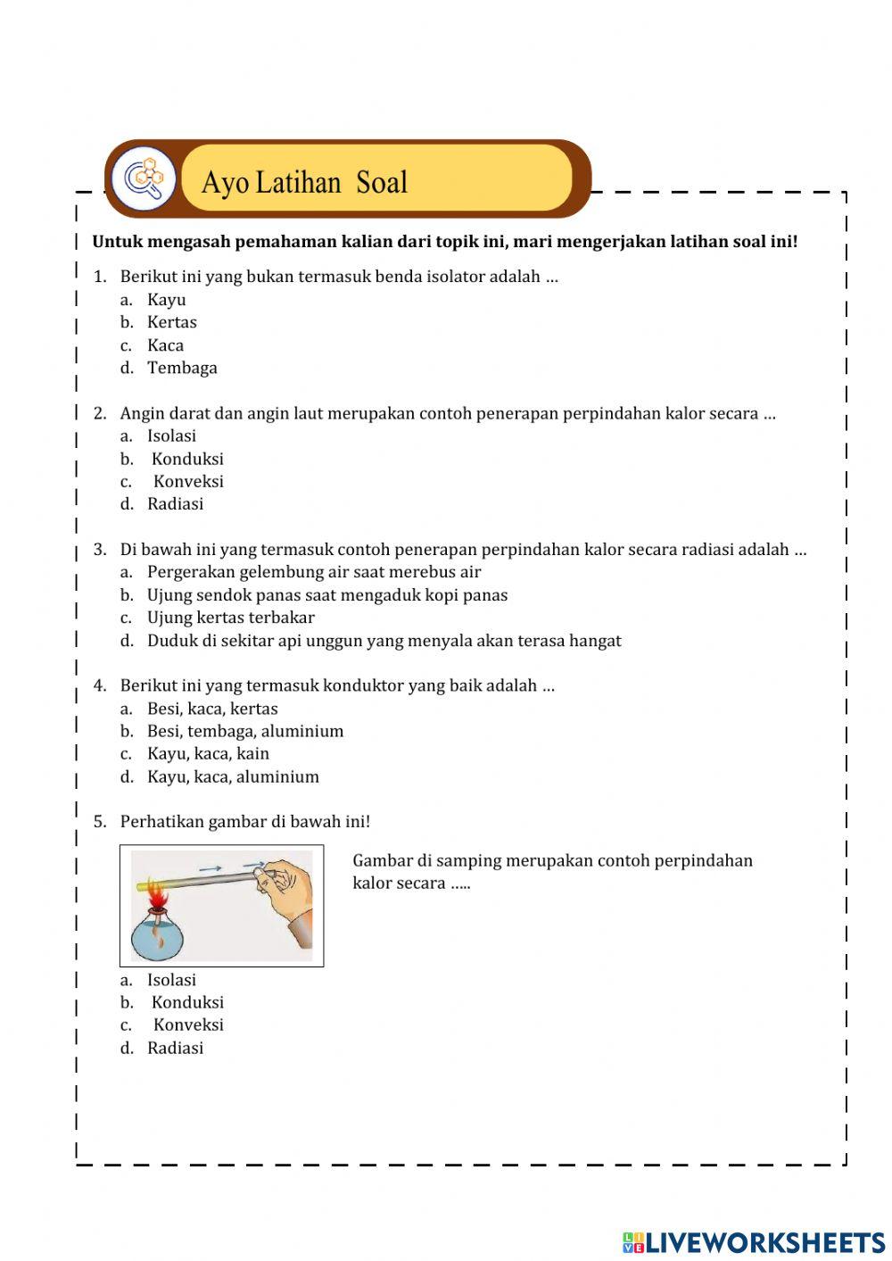 LKPD IPA-Perpindahan Kalor