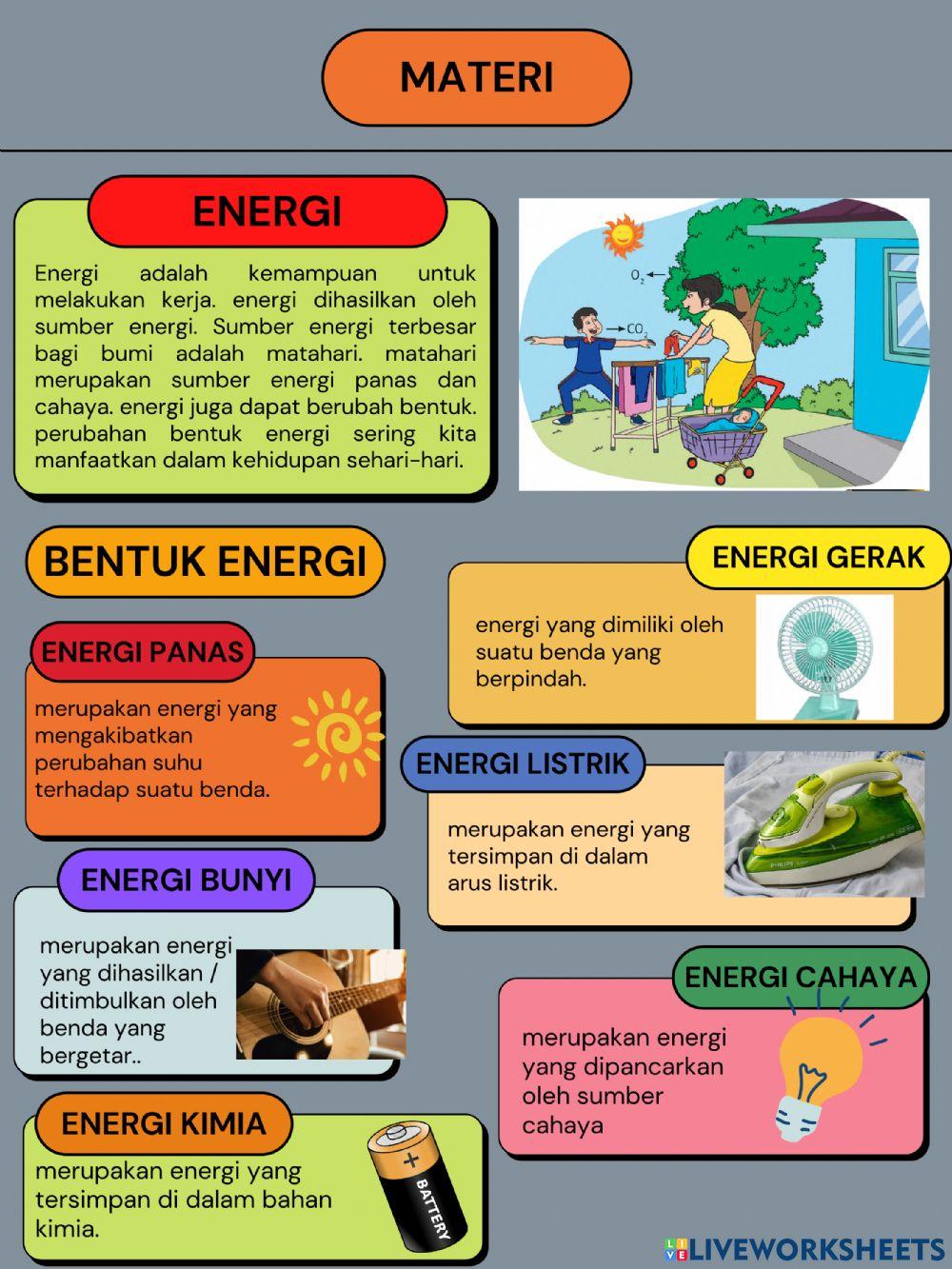 E-lkpd perubahan bentuk energi KELAS 4