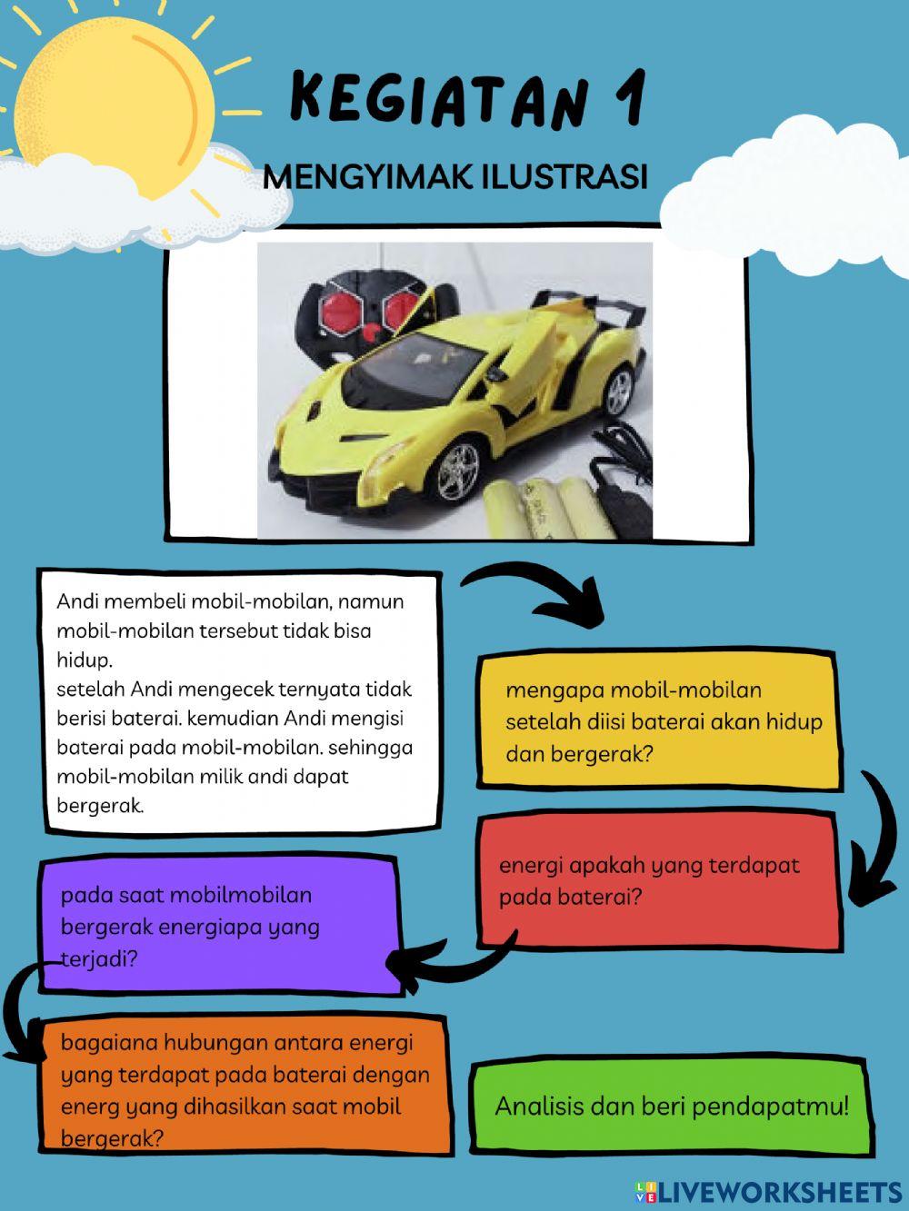 E-lkpd materi perubahan bentuk energi