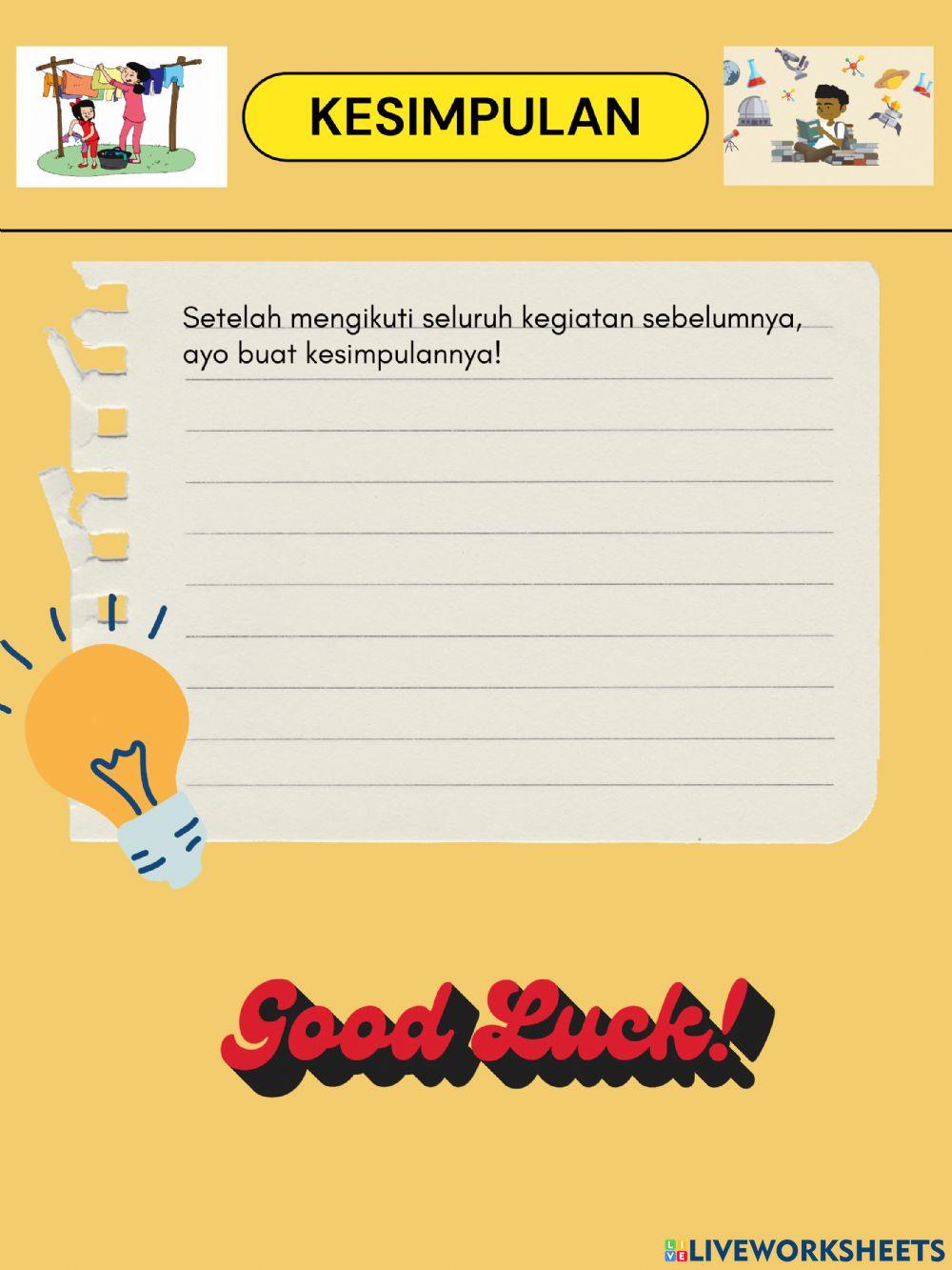 E-lkpd materi perubahan bentuk energi