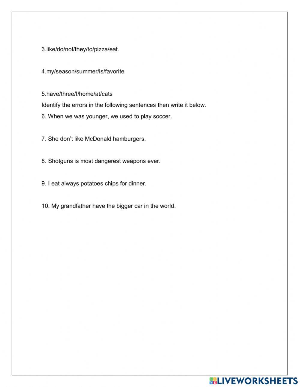 Assessment number two