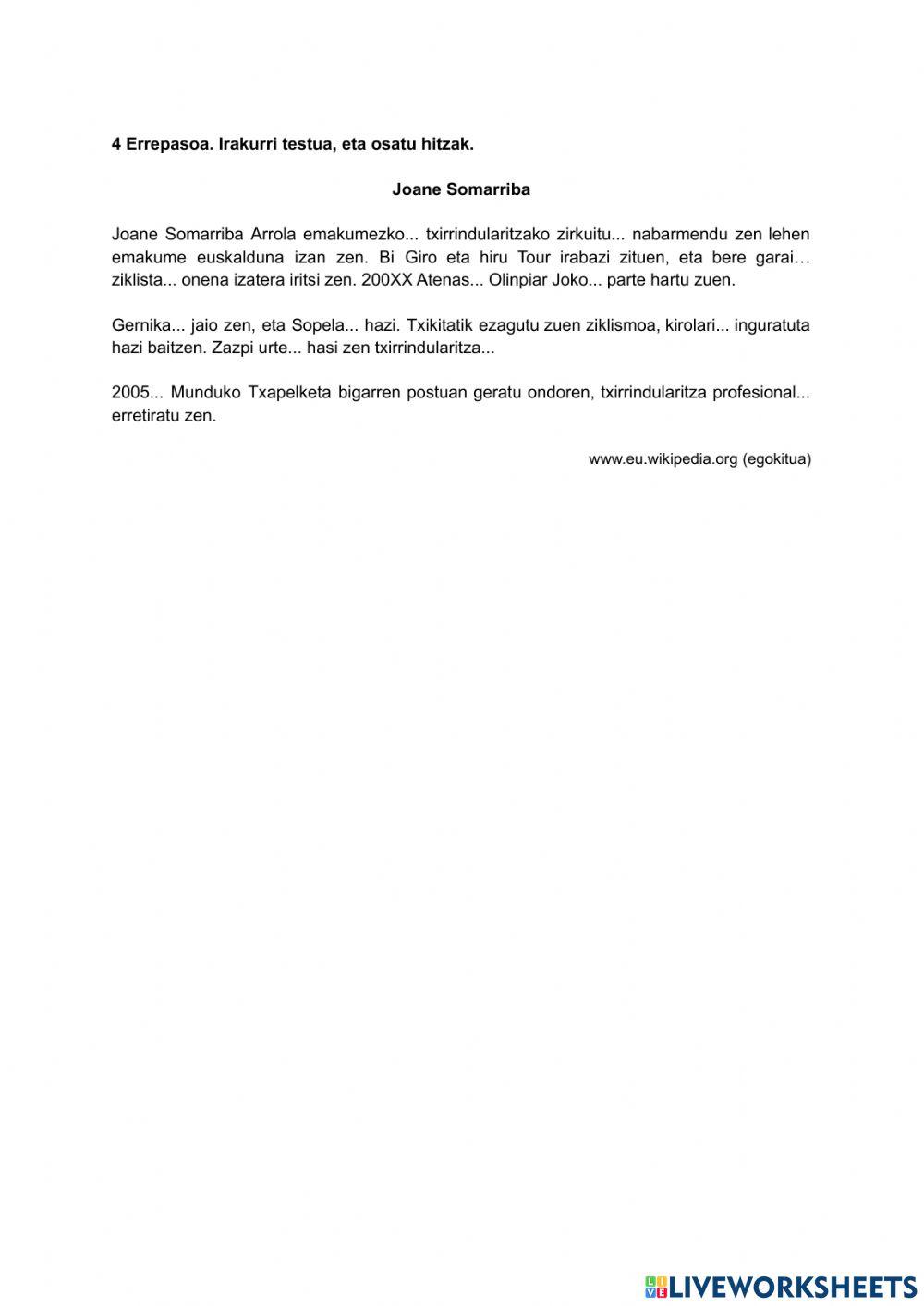 Deklinabidea nora, norengana, norako