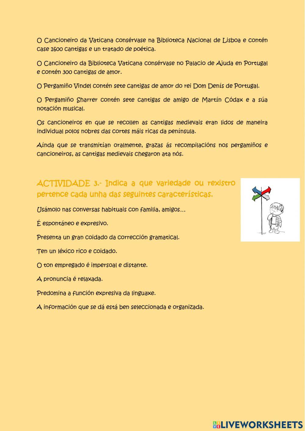 Revisión para exame