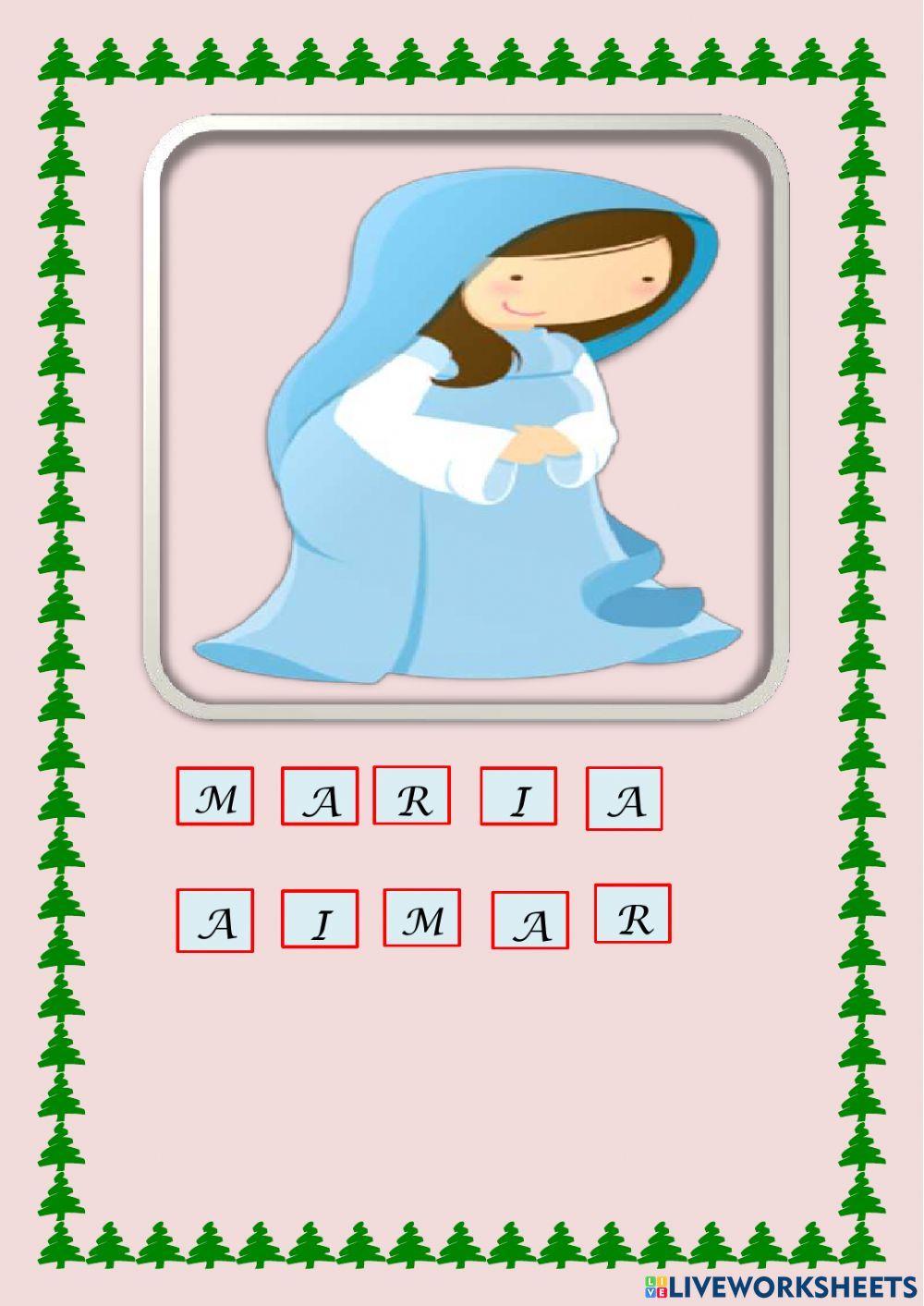 Los personajes del belén