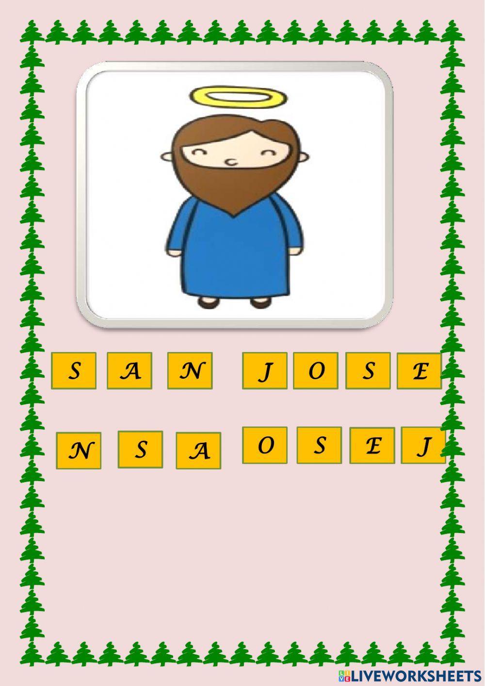 Los personajes del belén