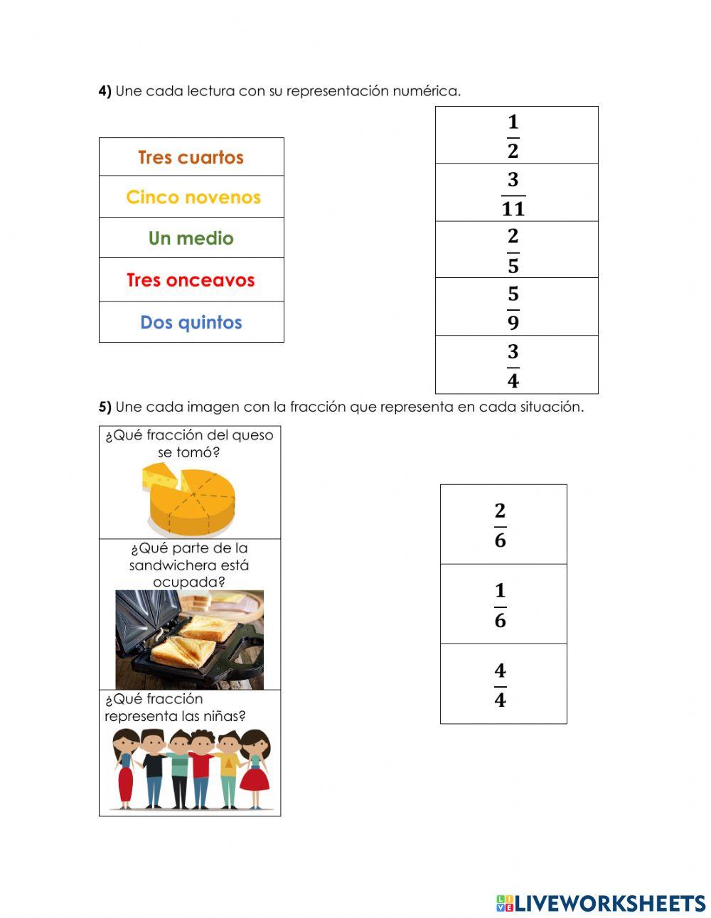 Teoría de Fracciones