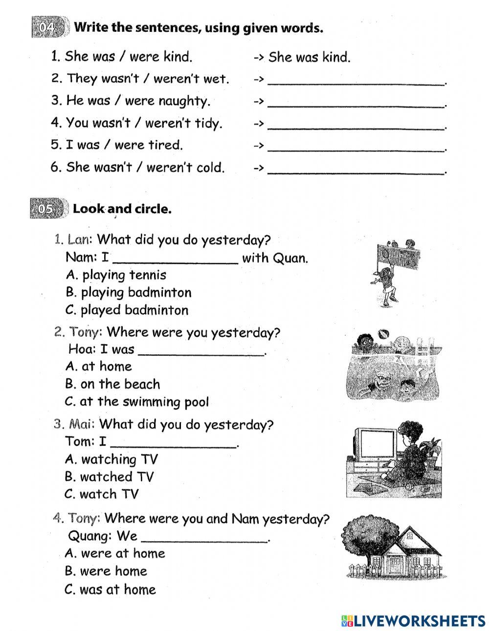G4-u10 l1+2 listening test 1