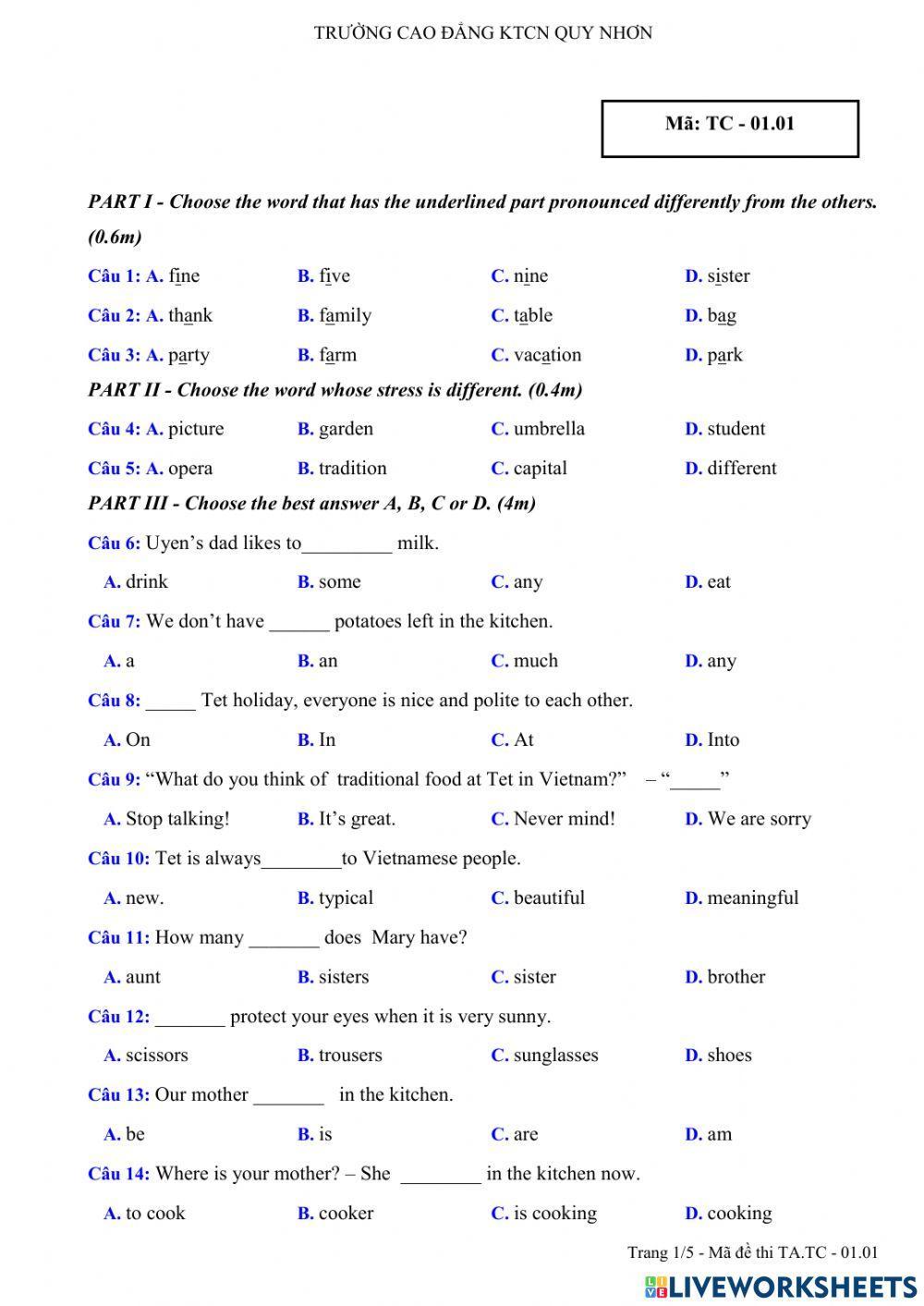 Tck- ta test 1- cdktcnqn