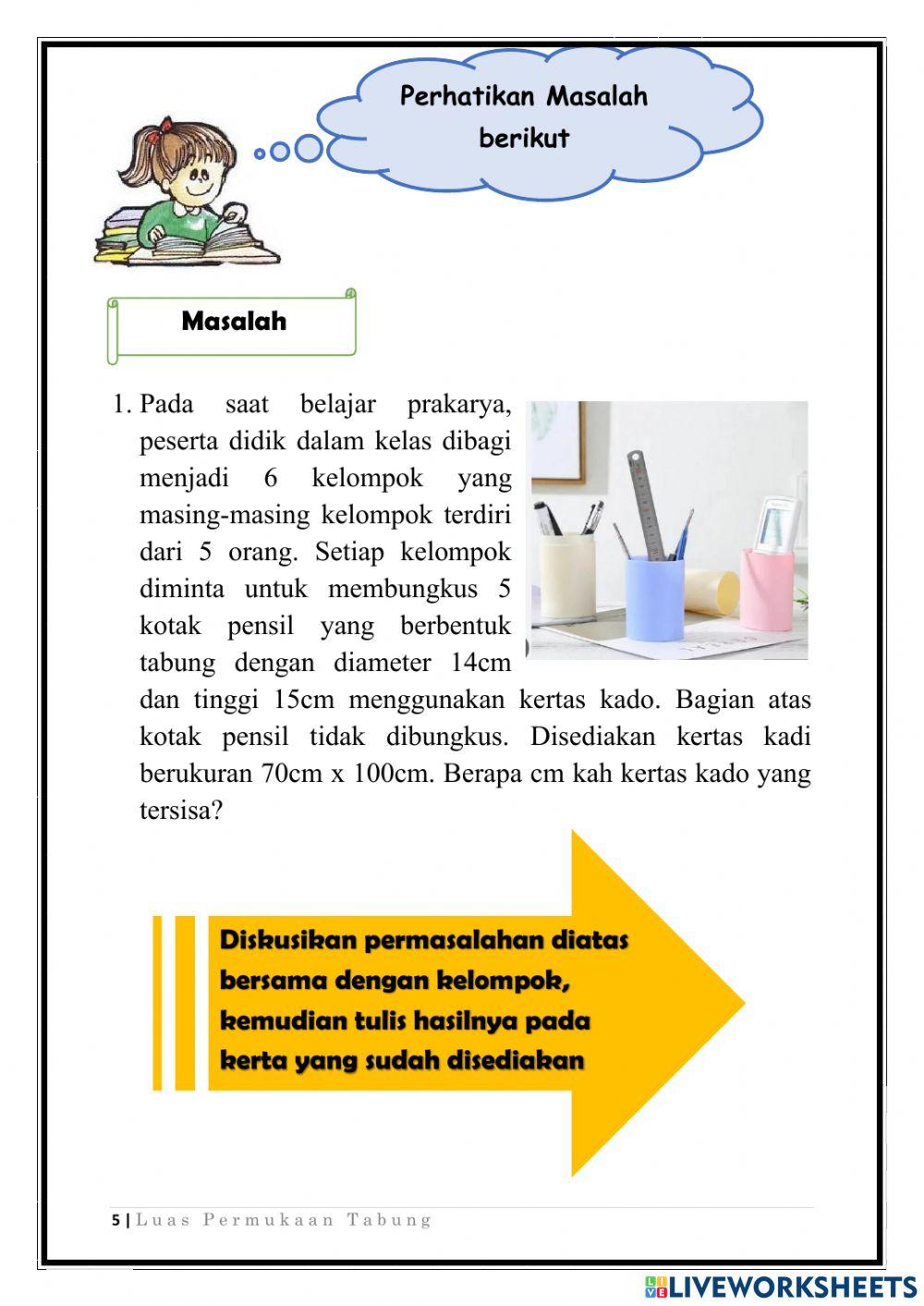 Luas Pemukaan Tabung pebaikan