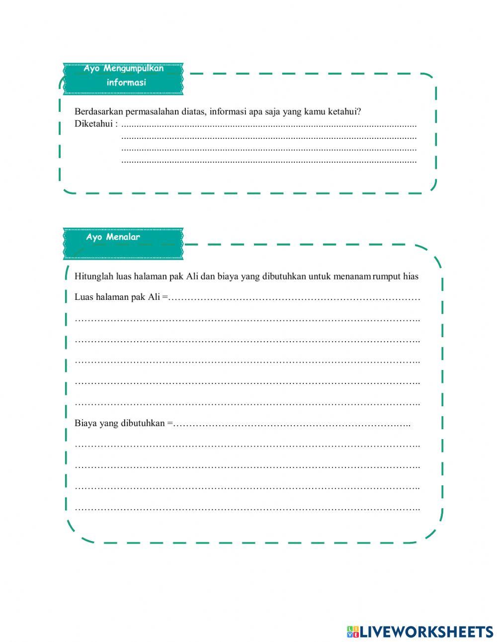 Memecahkan soal cerita kehidupan sehari-hari yang berhubungan dengan teorema phytagoras