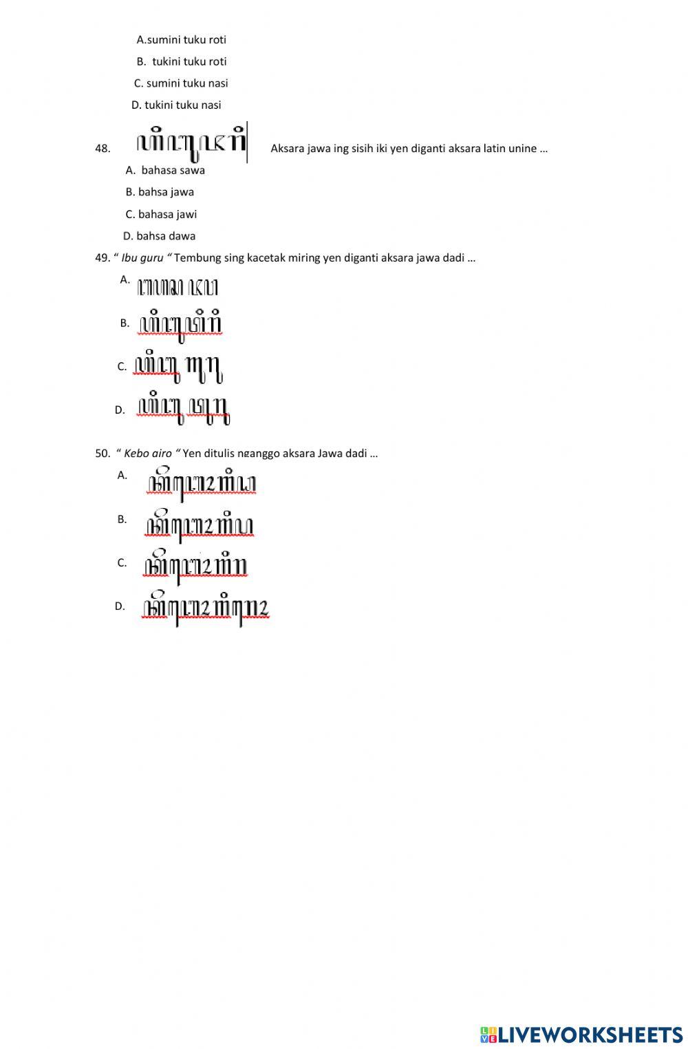 Pat  4 b jawa nopember 2022