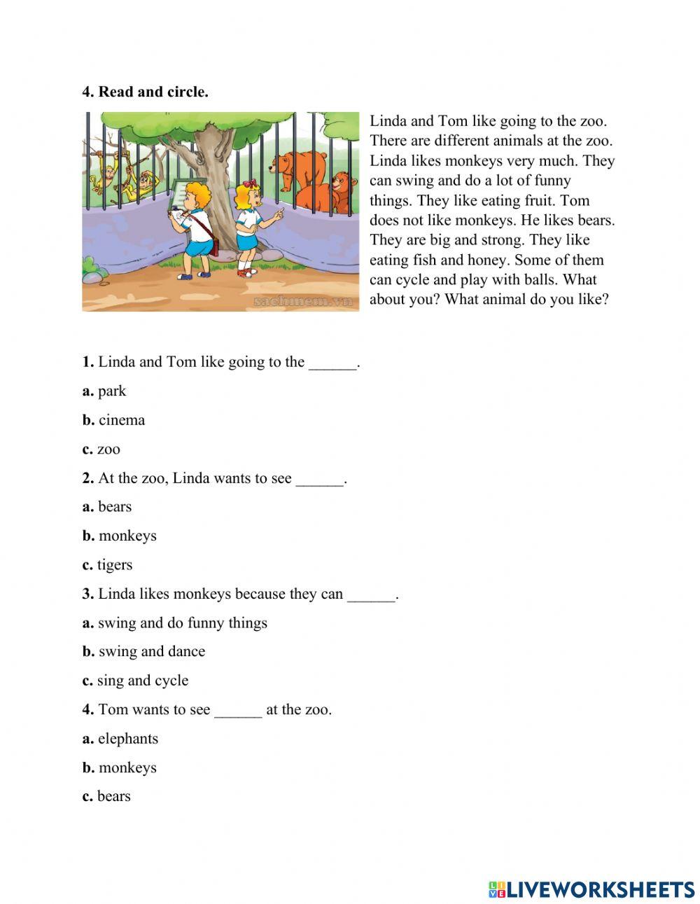 Unit 19: What animal do you want to see?