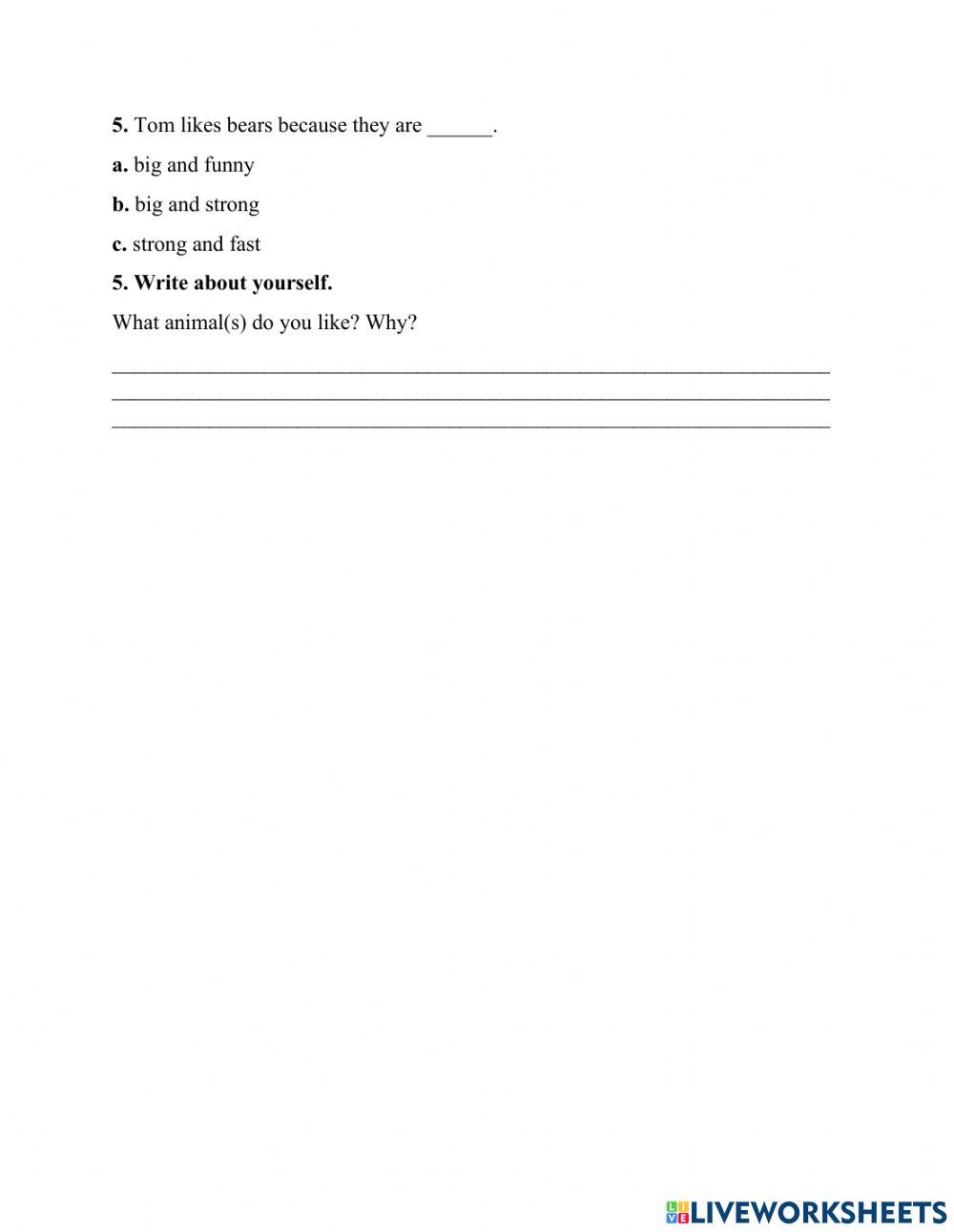 Unit 19: What animal do you want to see?