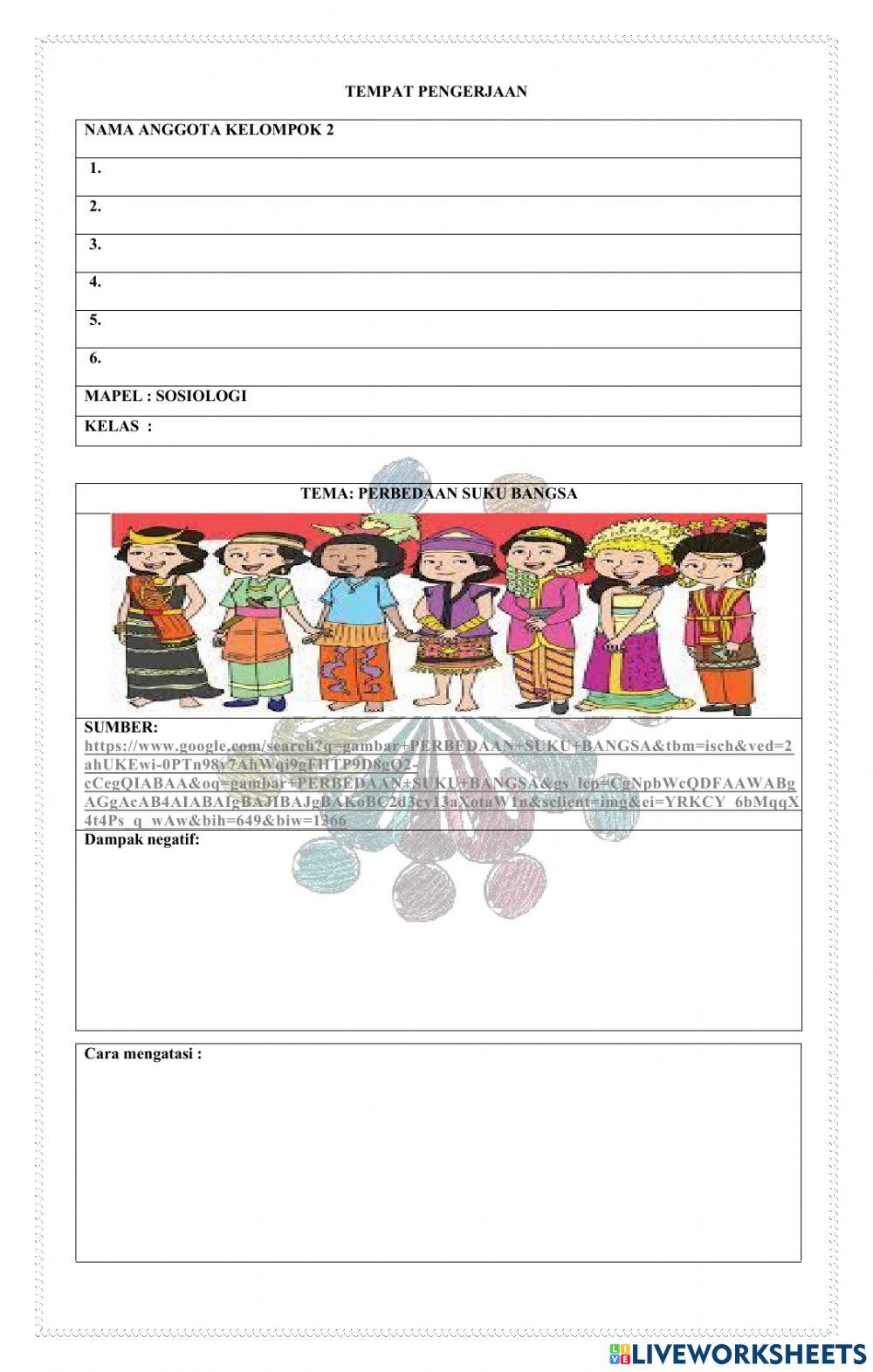 LKPD Diferensiasi Sosial