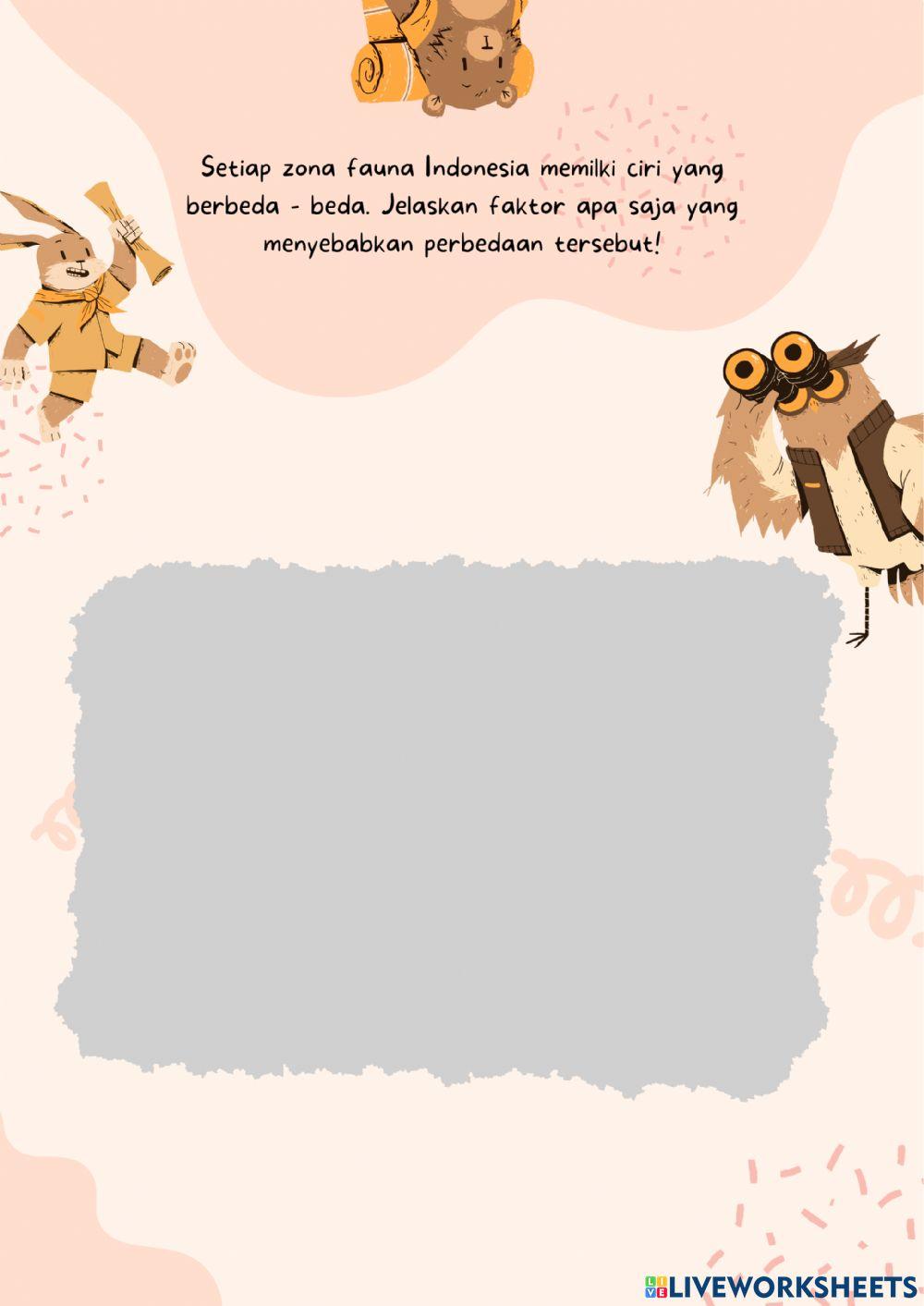 Sebarna fauna indonesia