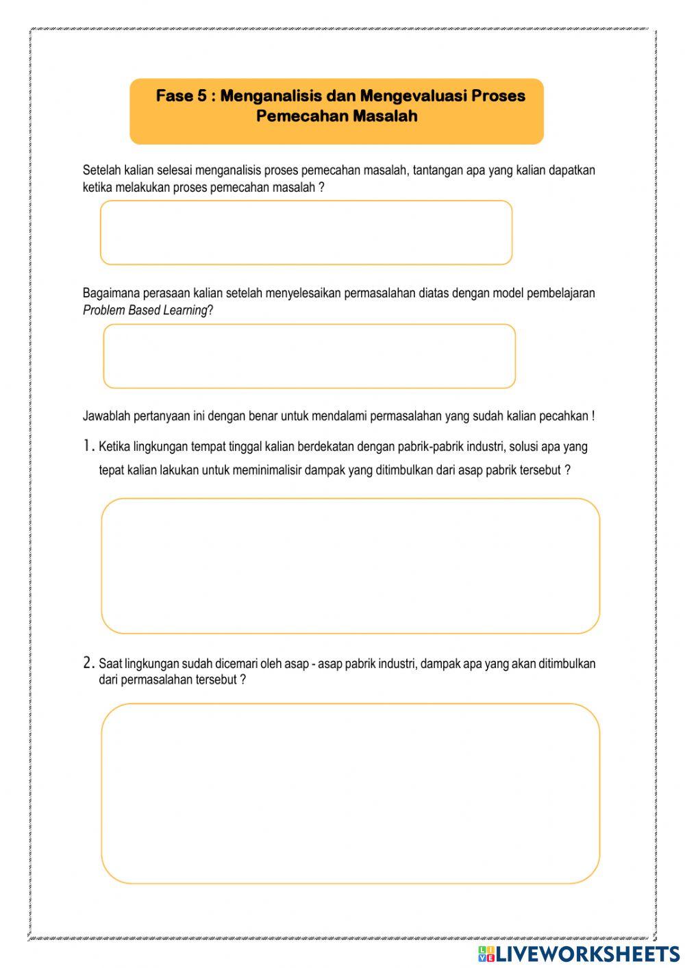 Gangguan sistem respirasi