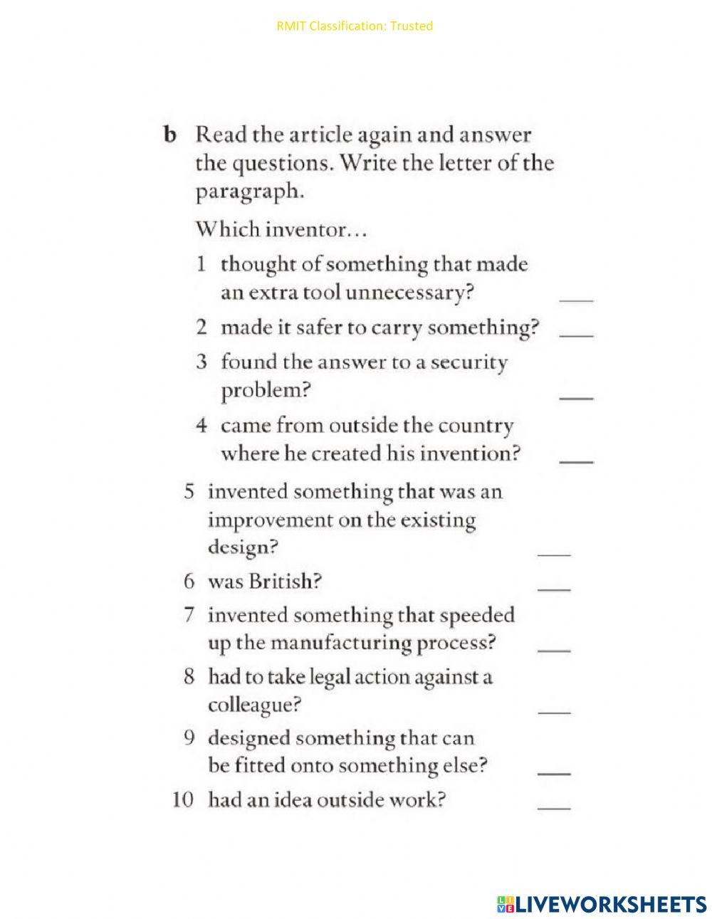 10A Upper intermediate