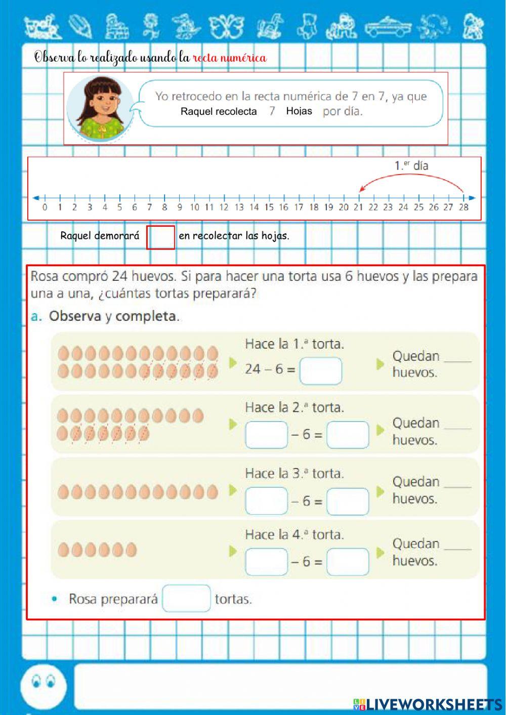 Reparto en la division