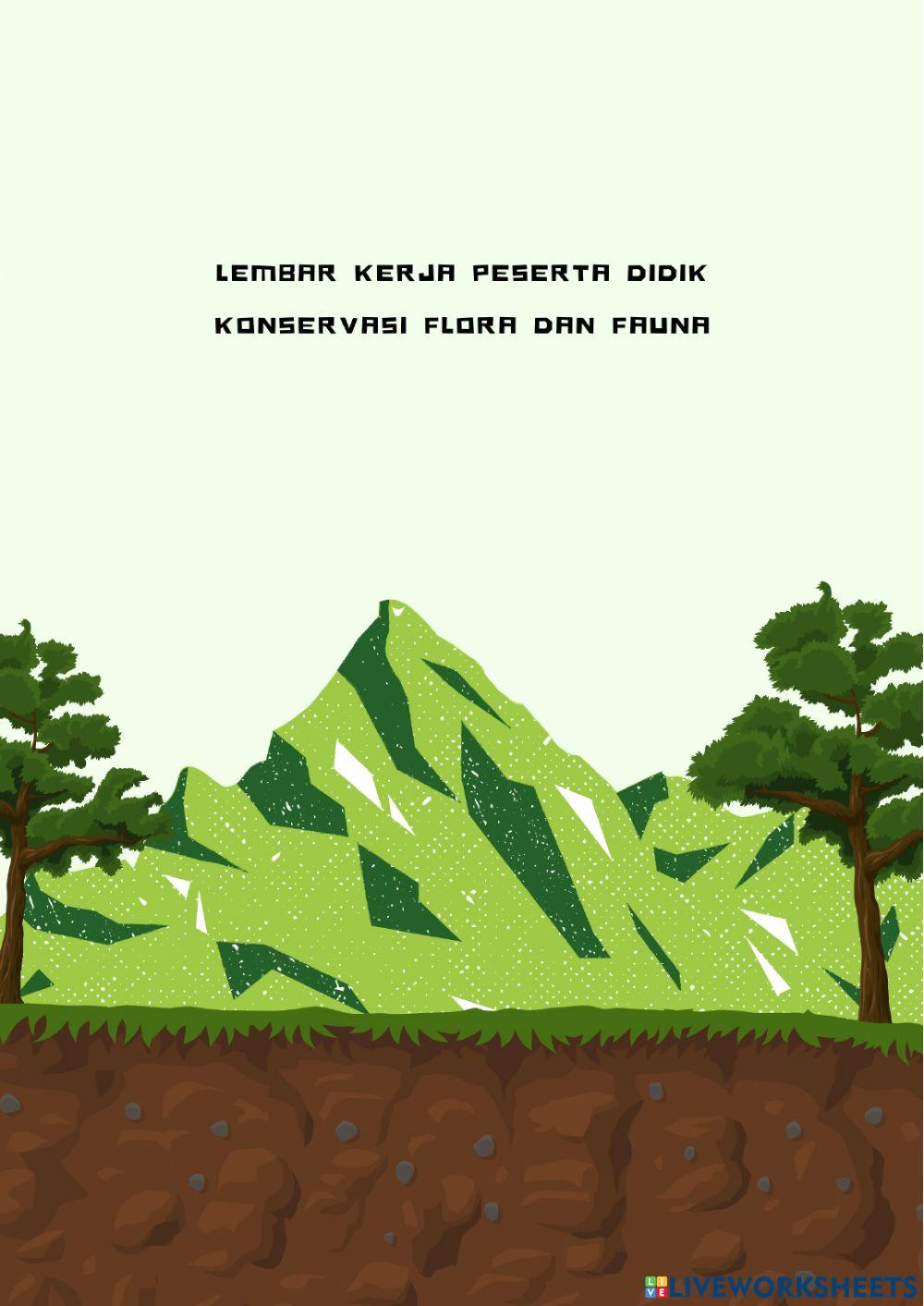 Konservasi flora fauna