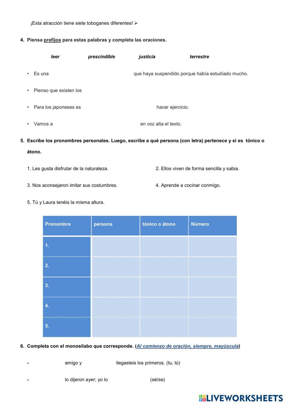 6º Prim. LENGUA nov-dic.