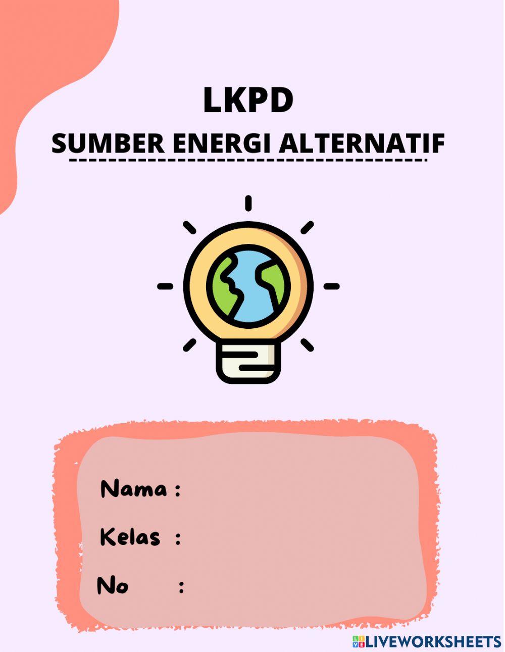 LKPD Sumber Energi Alternatif 1