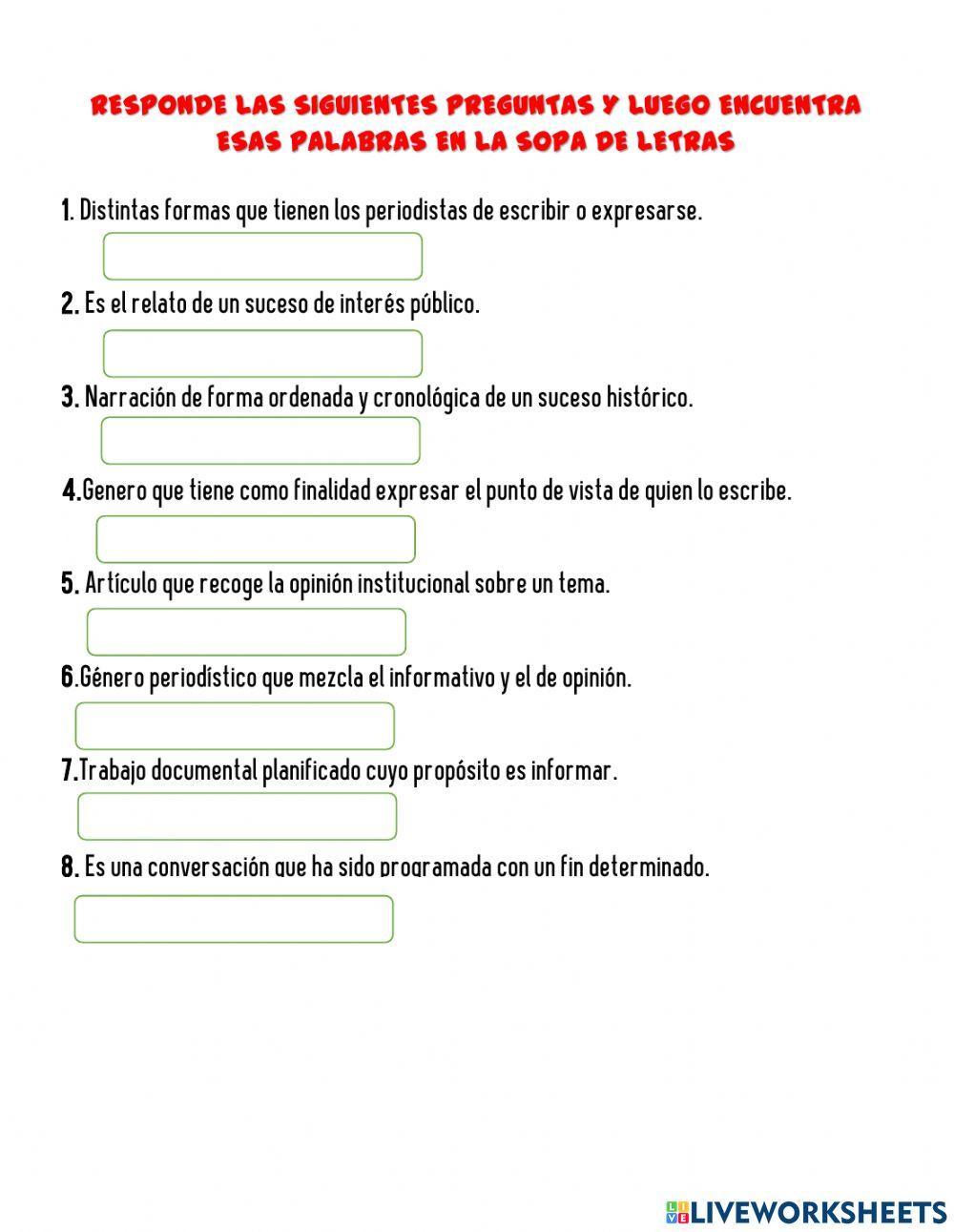 Generos periodisticos