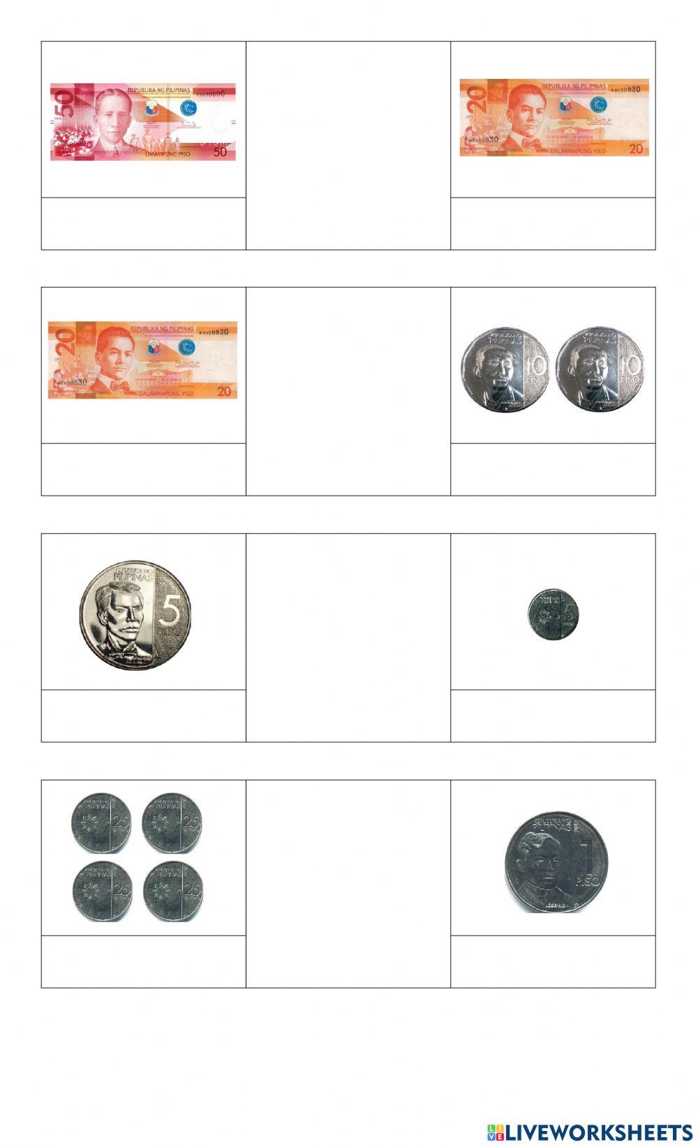 Philippine Money Worksheet Live Worksheets, 57% OFF