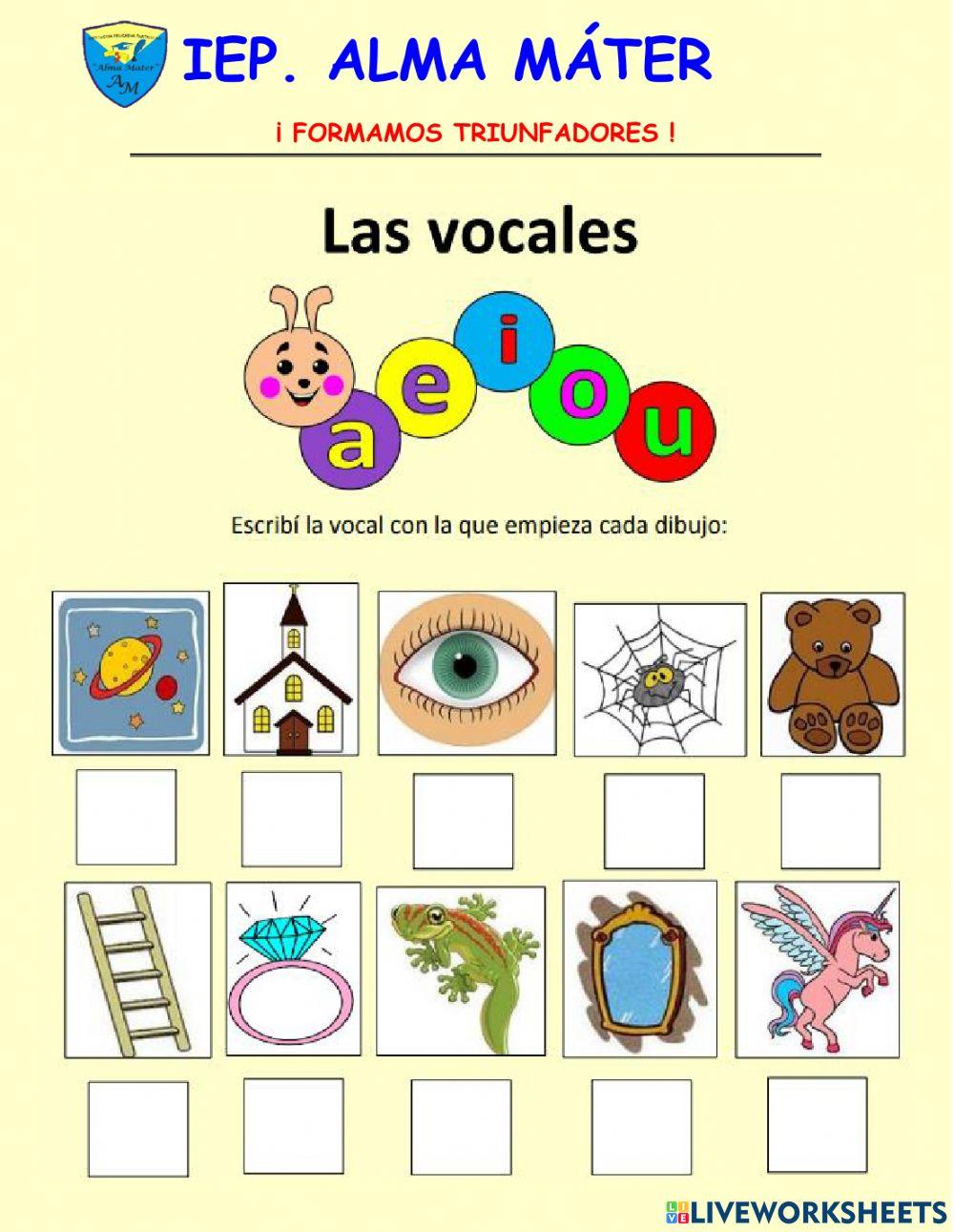 Repasamos las vocales