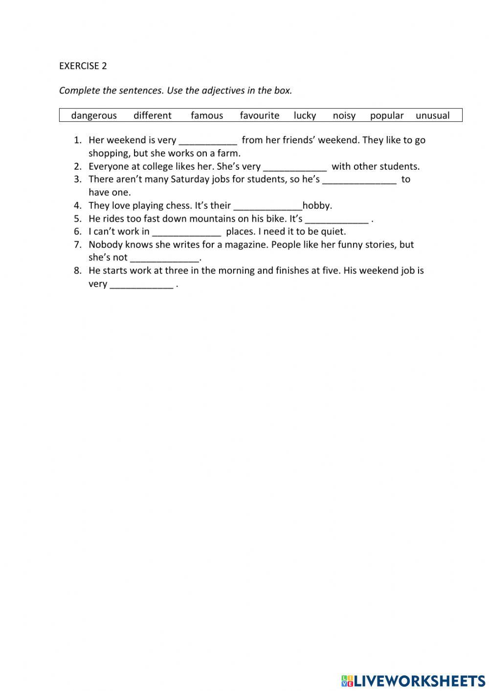IE0, Unit 6, Language Builder, Exercise 2