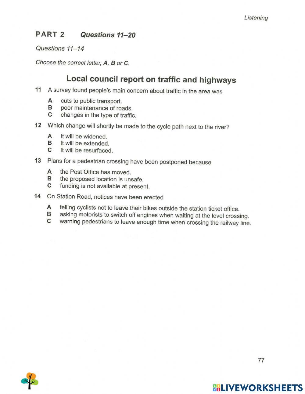 IELTS Listening full