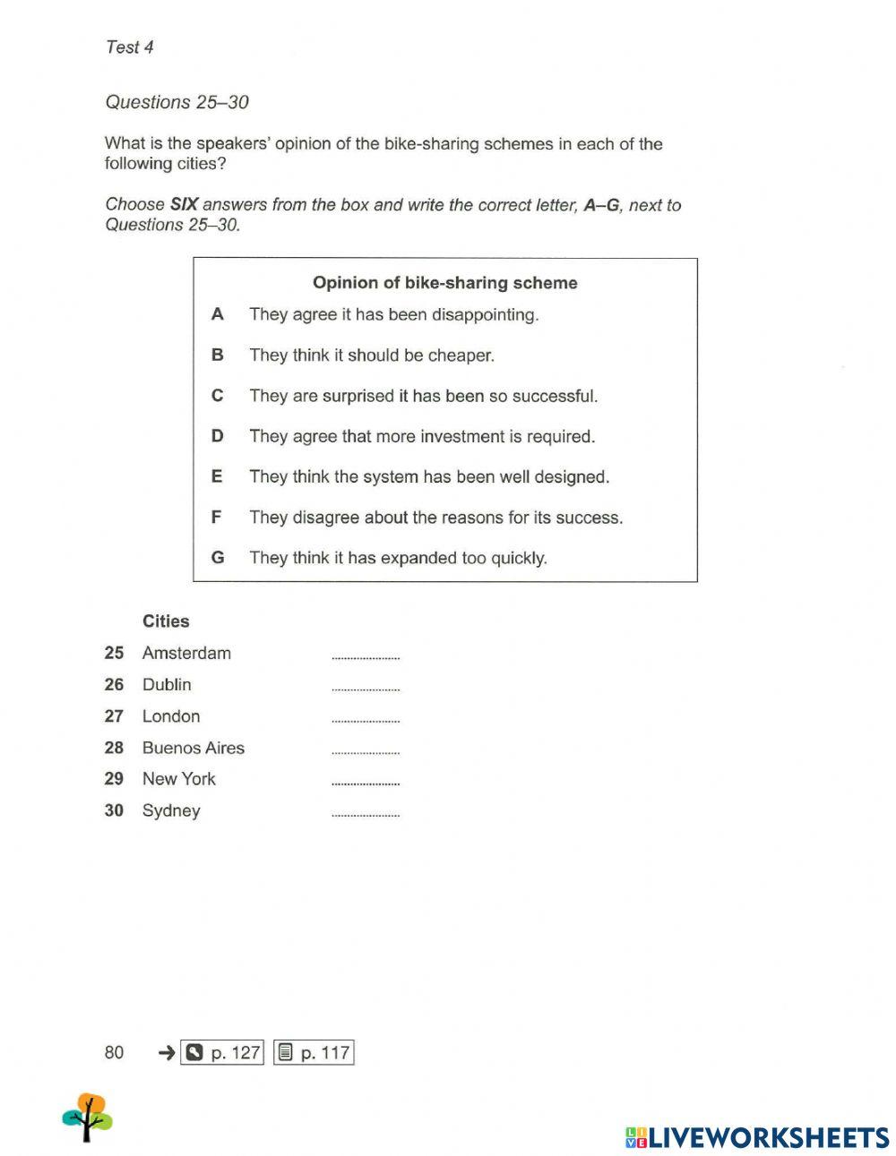 IELTS Listening full