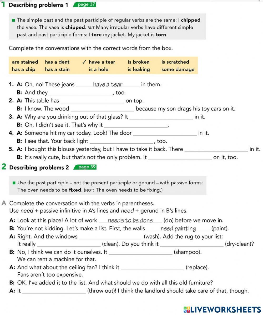 HW6 7C ITD 7 online exercise for | Live Worksheets
