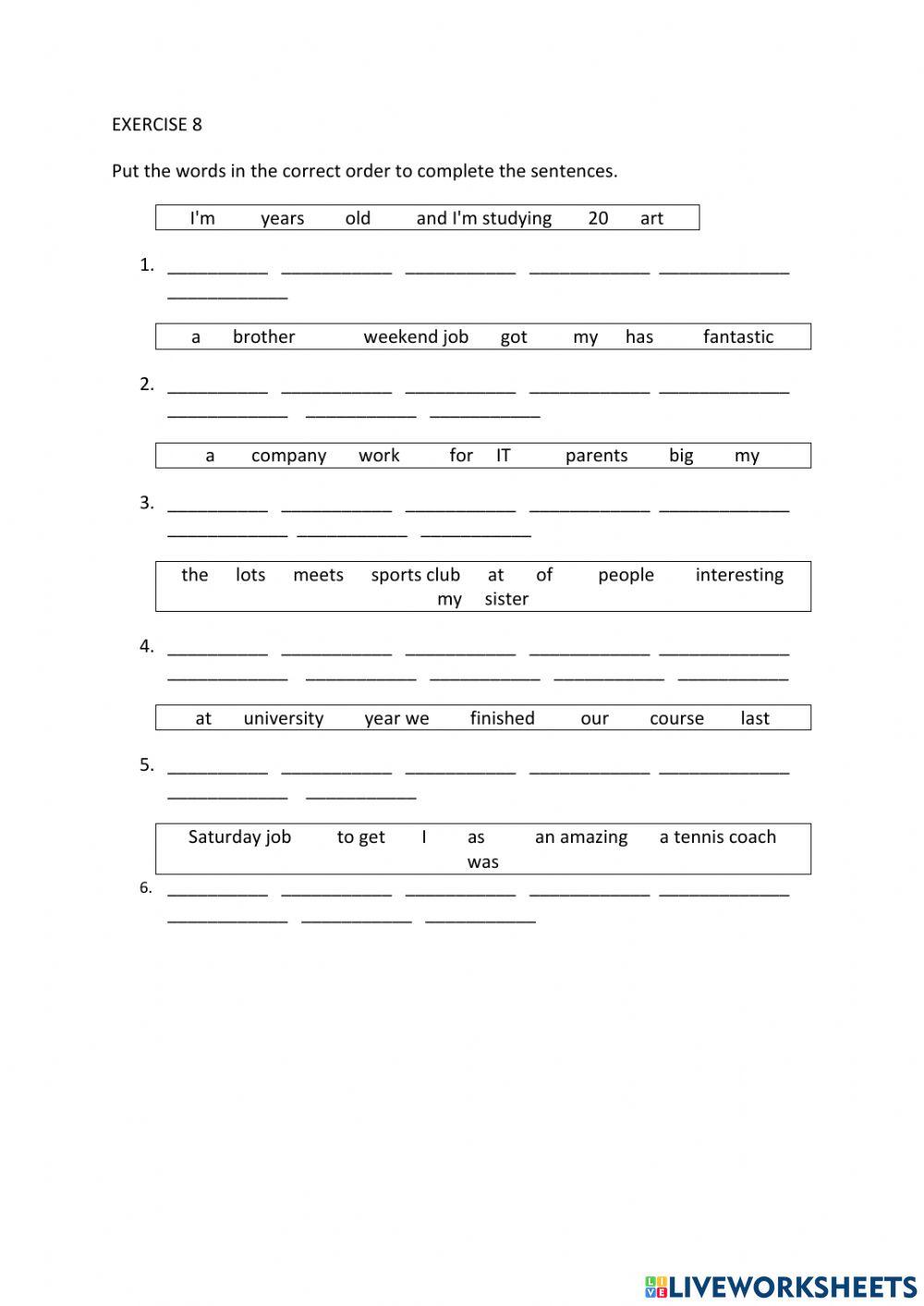 IE0, Unit 6, Language Builder, Exercise 8