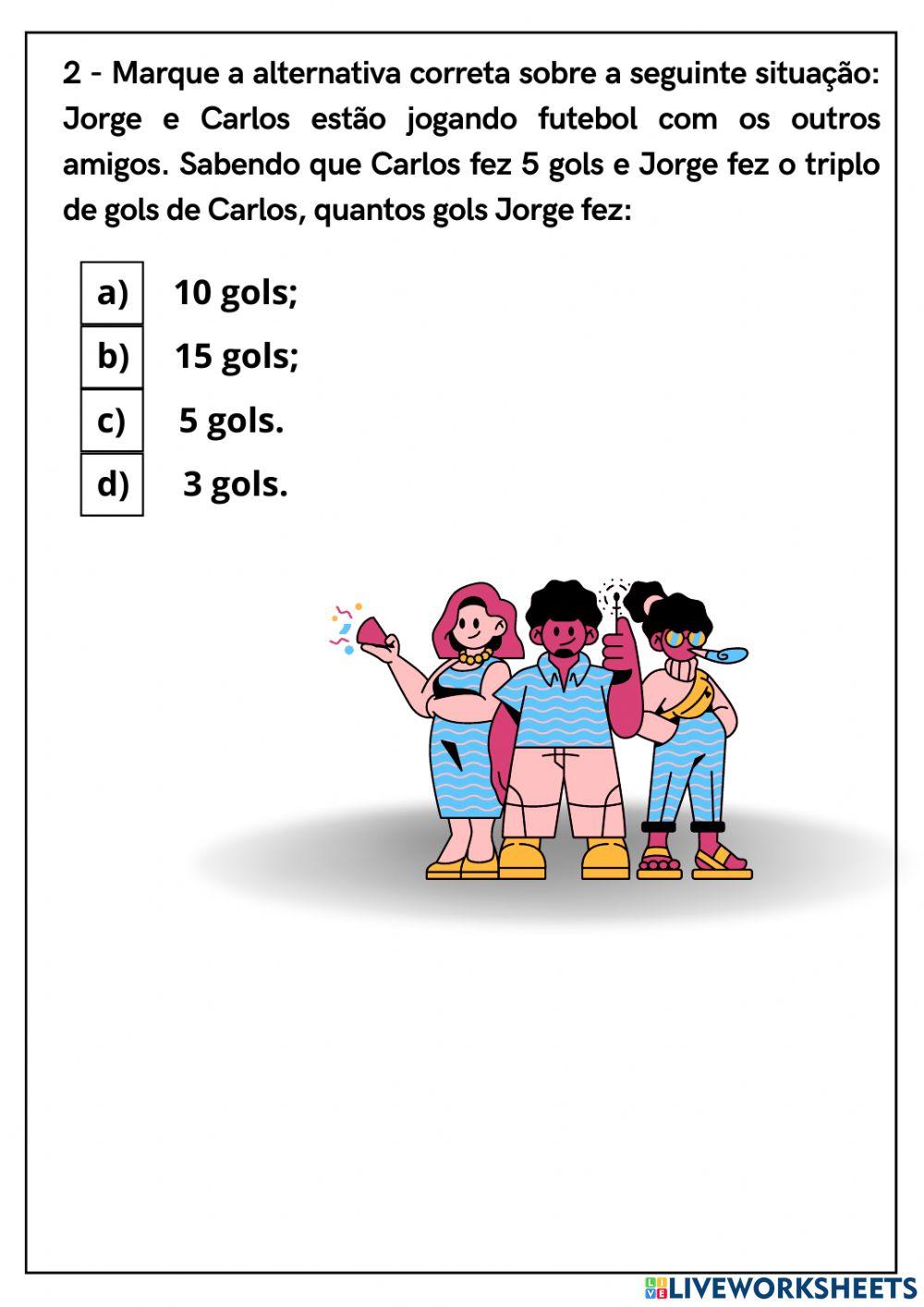 Dobro, triplo, metade e terça parte