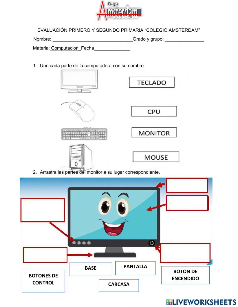 Evaluacion primero y segundo noviembre