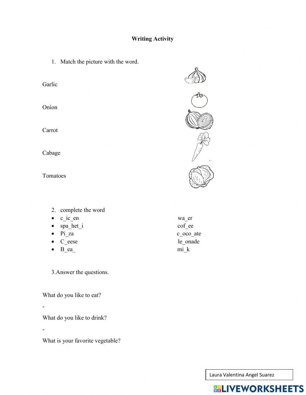 Writing Activity 2201978 Lavaansu Live Worksheets writing-activity-2201978-lavaansu-live-worksheets
