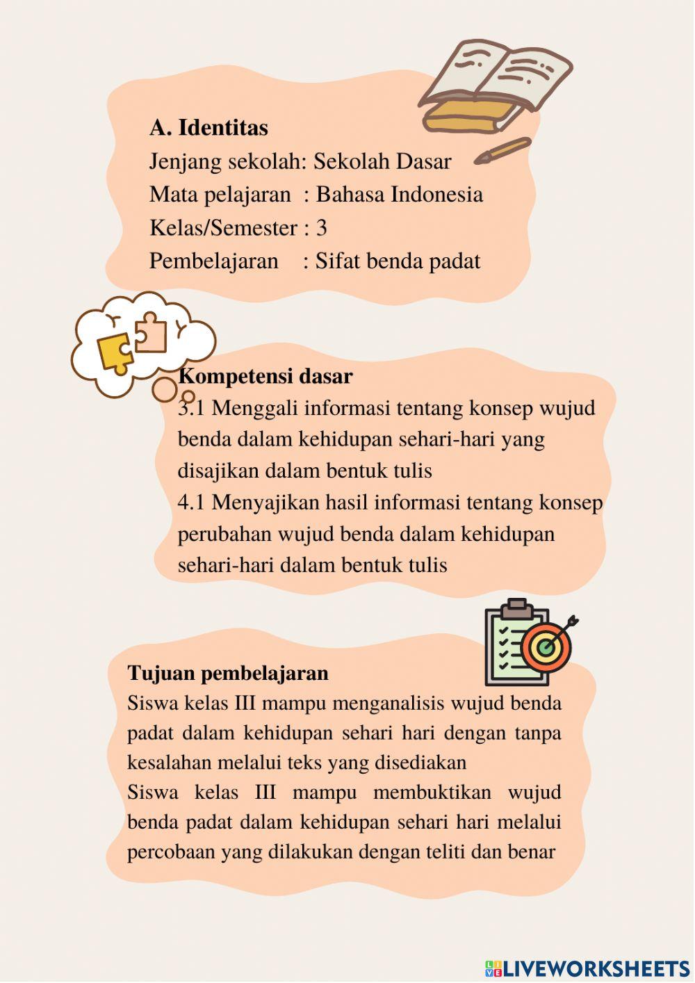 Lkpd wujud benda padat