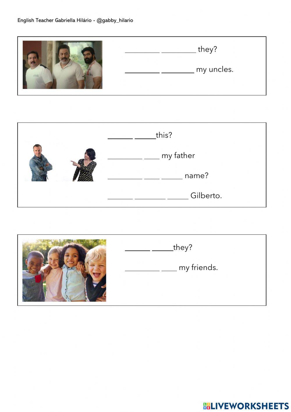 L12 - 21 - What and Who, Things and People, Reading and Writing