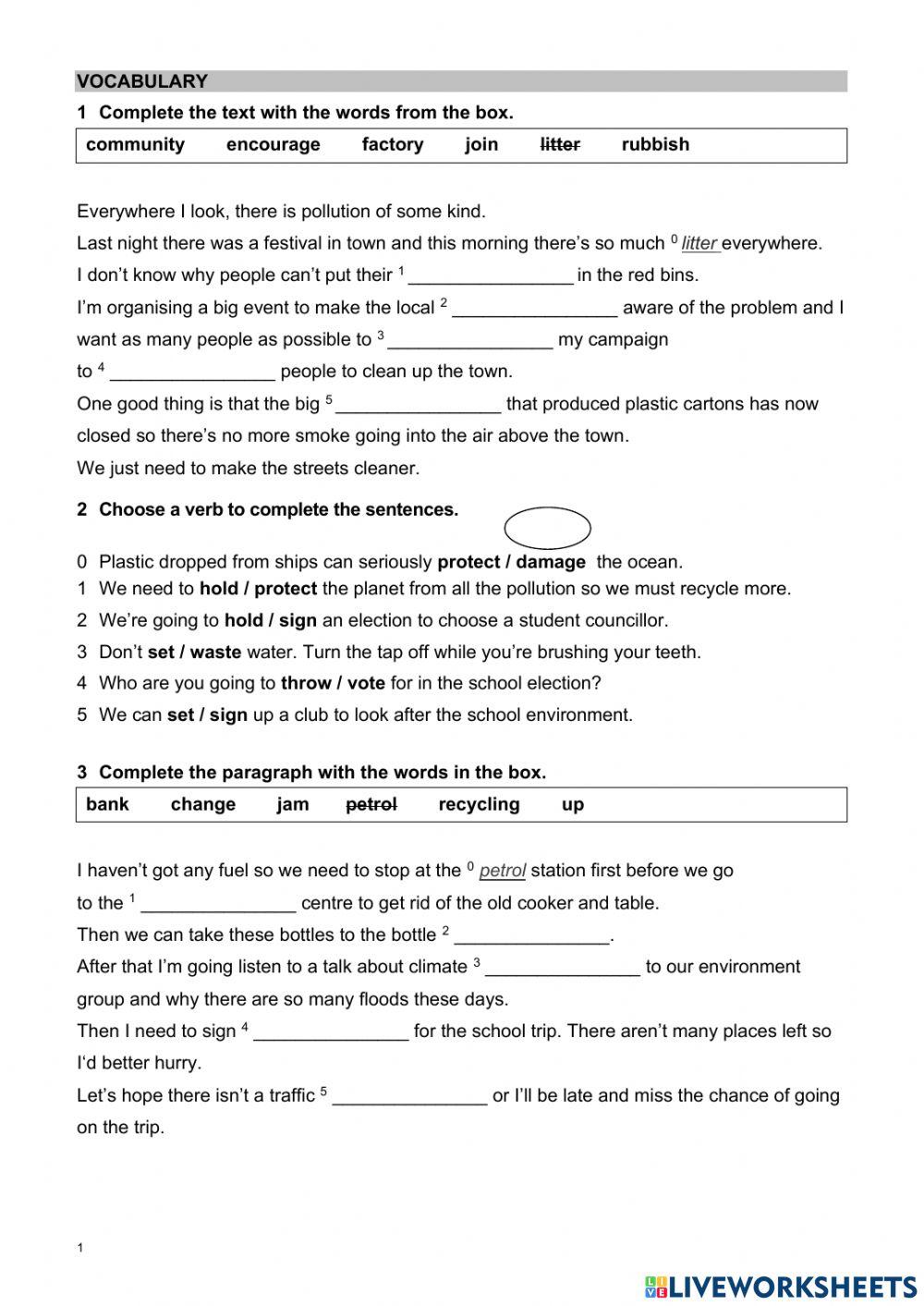 WW 4 Unit 2 test language