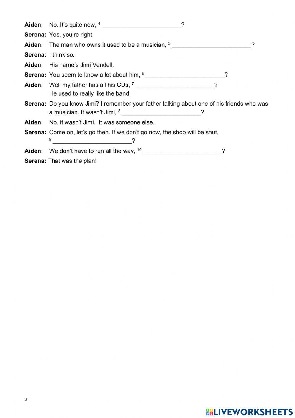 WW 4 Unit 2 test language