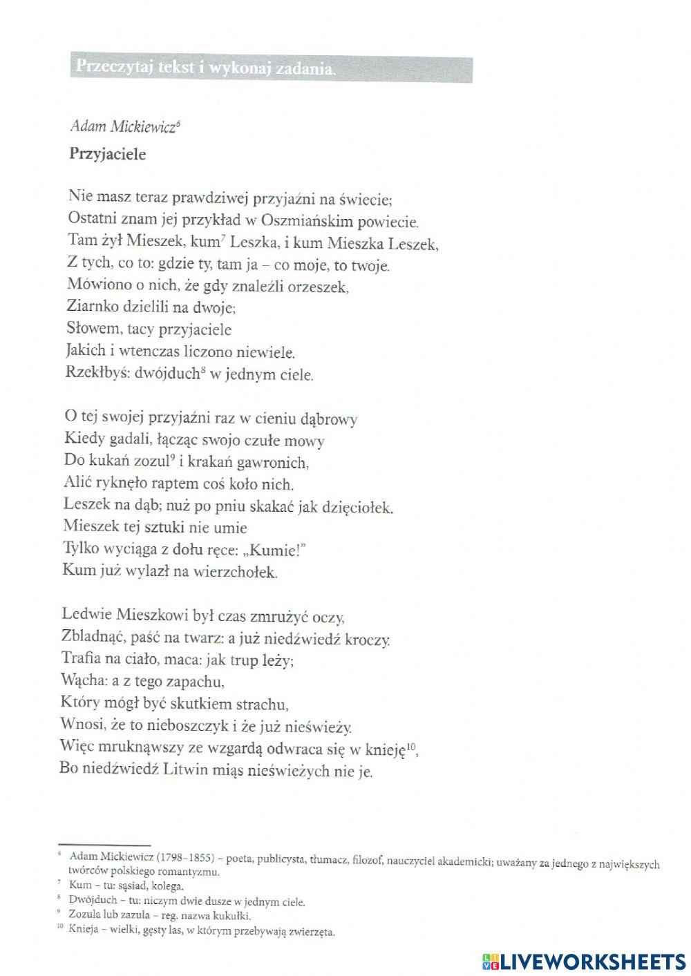 adam-mickiewicz-free-interactive-worksheets-5365458