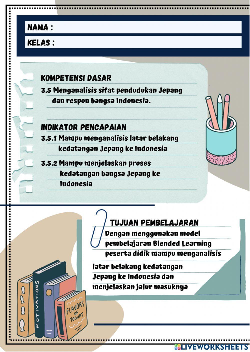 Pendudukan jepang di indonesia