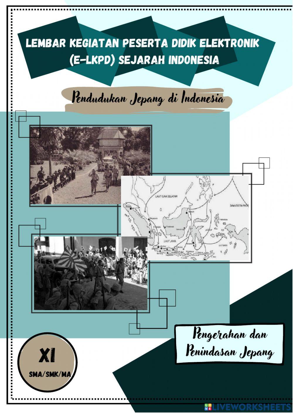 Pendudukan jepang di indonesia