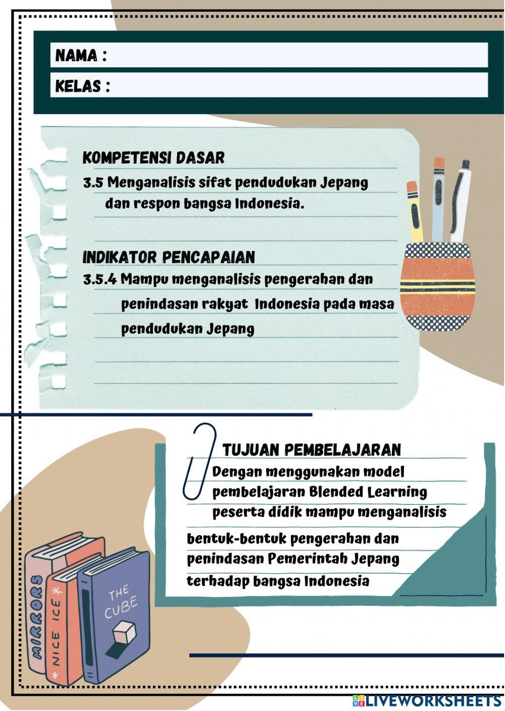 Pendudukan jepang di indonesia