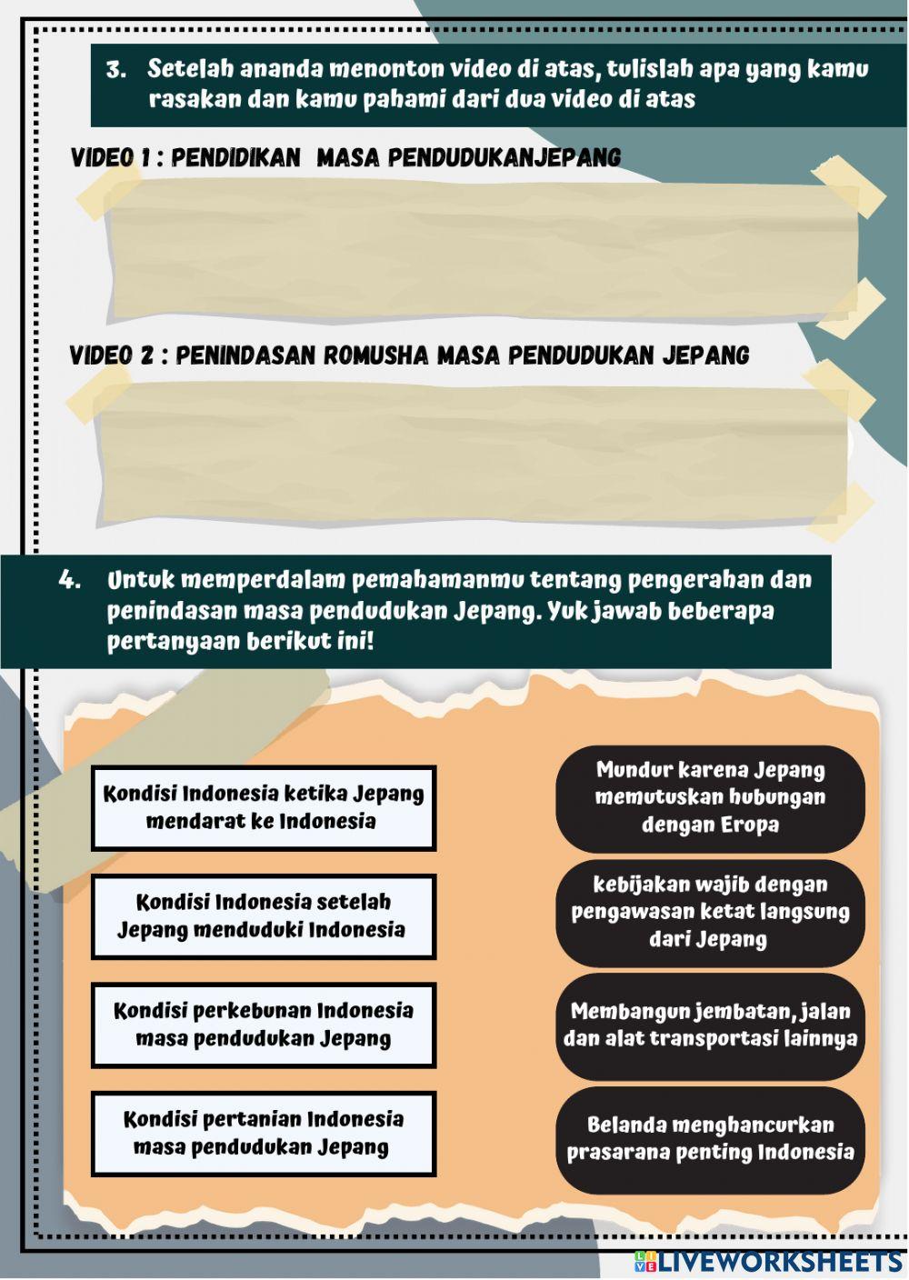 Pendudukan jepang di indonesia