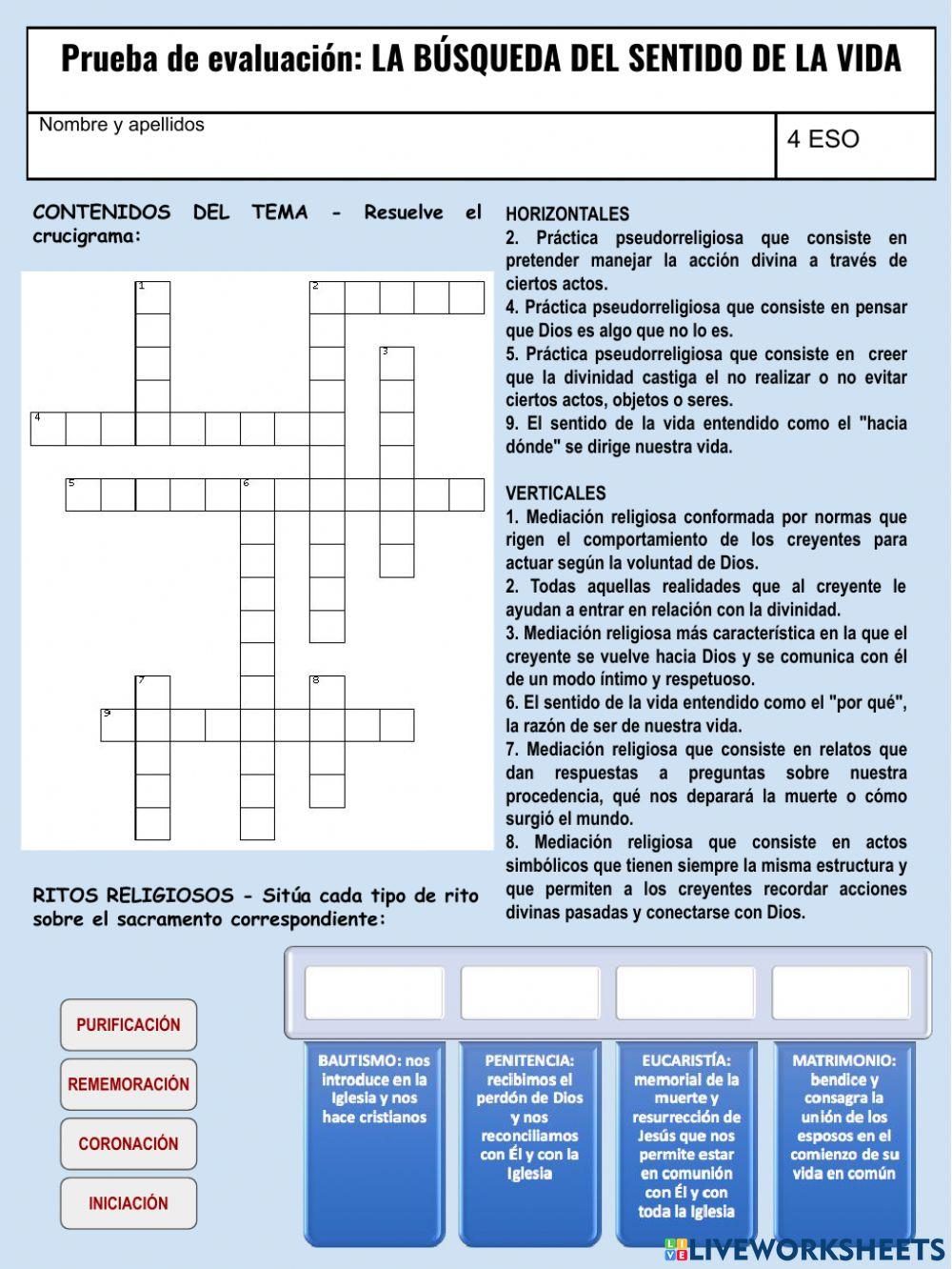 La búsqueda del sentido de la vida