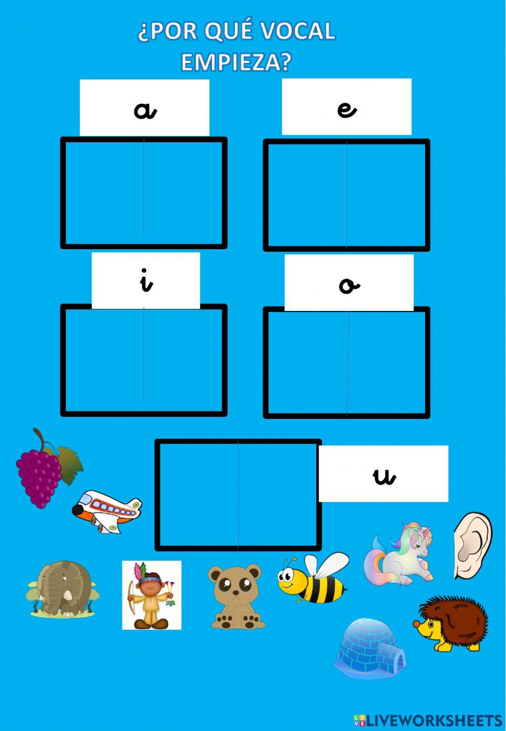 Jugamos con las vocales© 2 de Raquel Martínez Cuencatiene licencia CC BY-NC 4.0