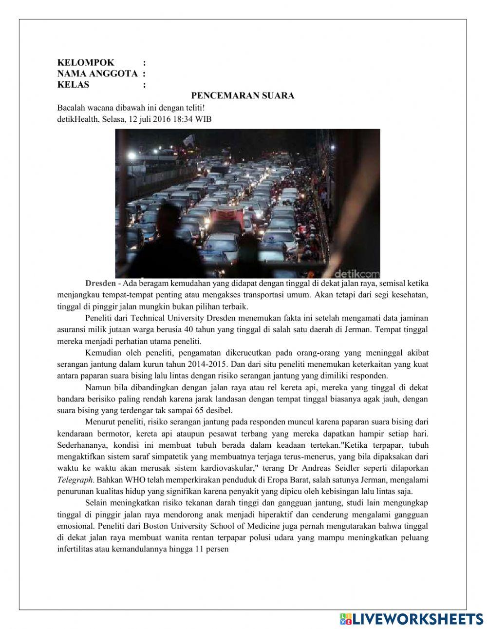 Perubahan Lingkungan