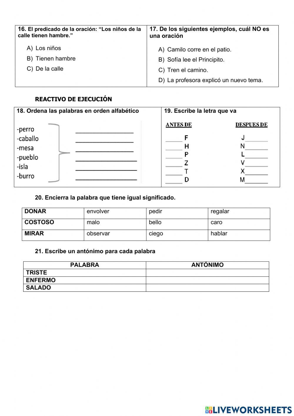 Evalengua parcial1 tercero